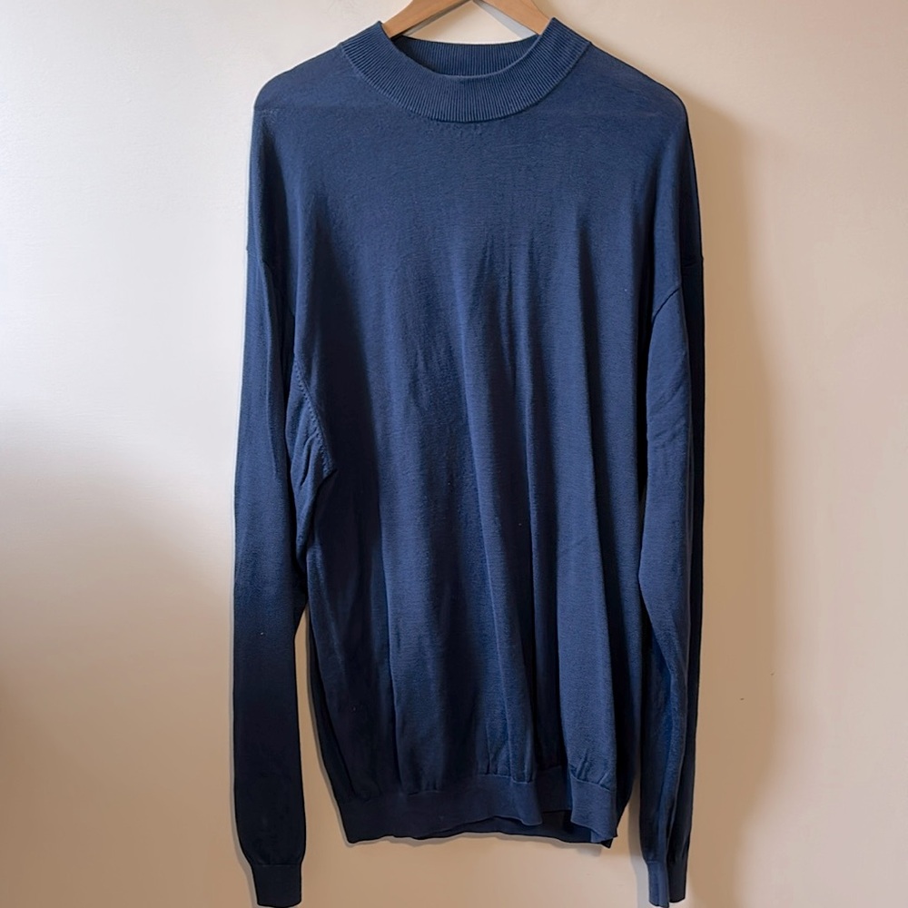 Pronto Uomo Silk Cotton Lightweight Sweater